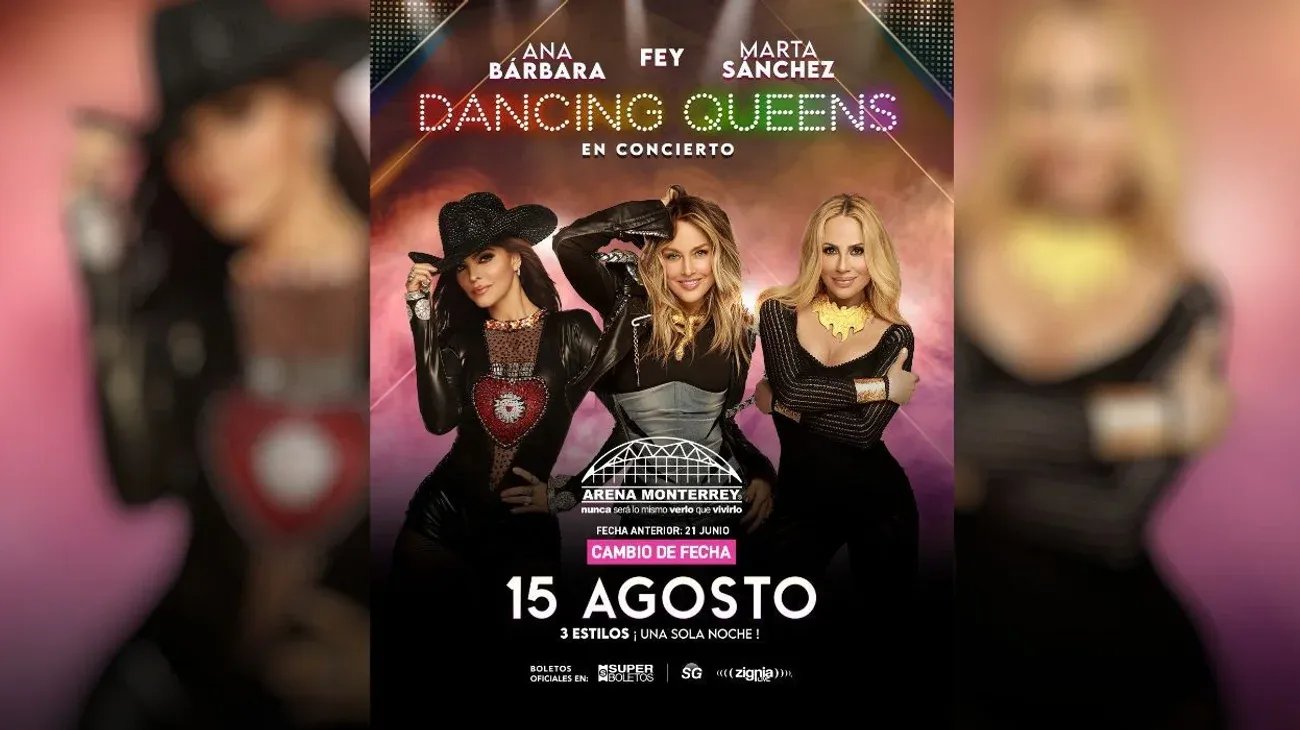 Cancelan concierto de Dancing Queens en Monterrey