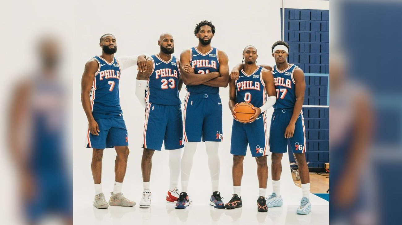 Comanda LeBron James nuevo desafío con Philadelphia 76ers