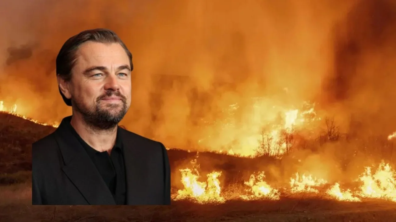 Leonardo DiCaprio dona un millón de dólares para afectados en LA