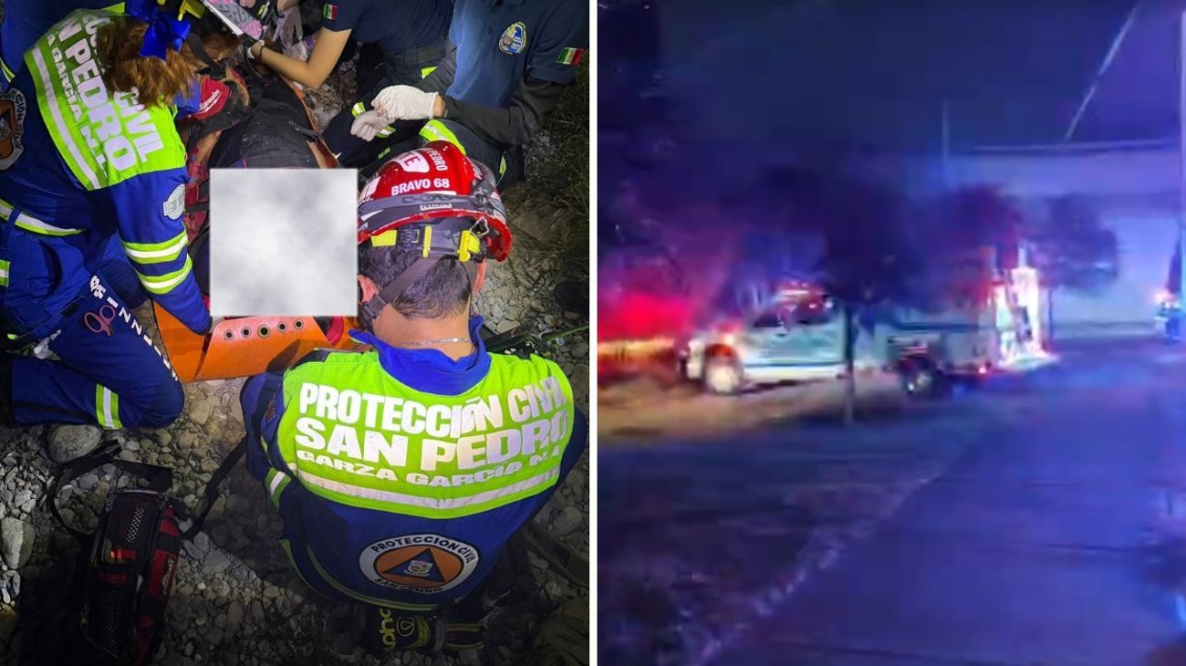 Hombre resulta gravemente lesionado en el río Santa Catarina