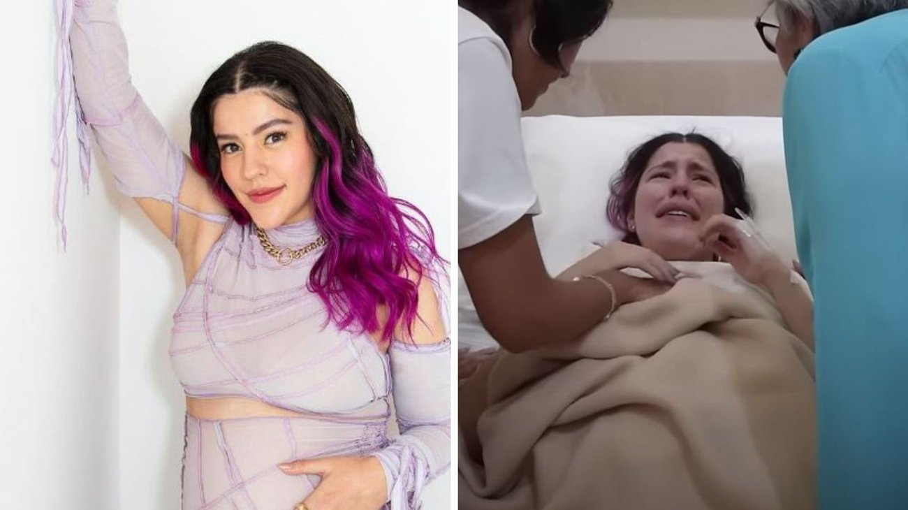 Lesslie Polinesia compartió video del nacimiento de su bebé