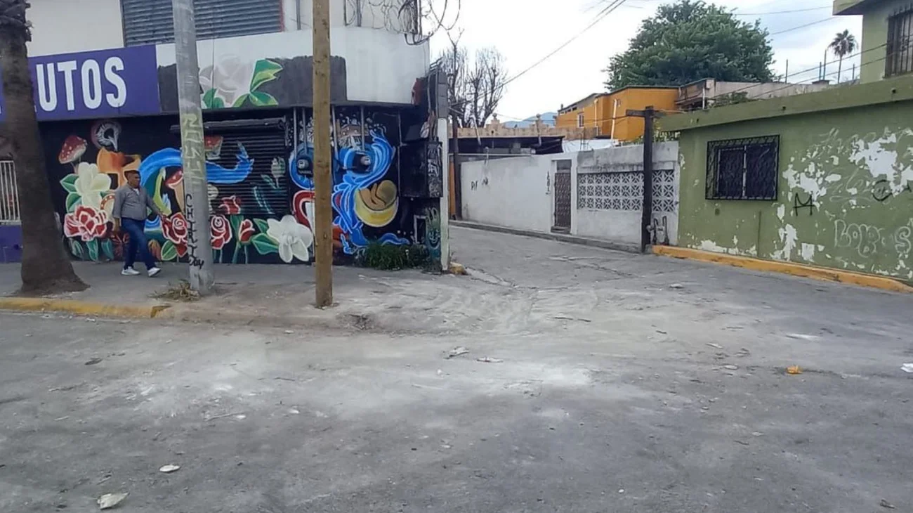 Limpia ayuntamiento de Monterrey avenida Carranza