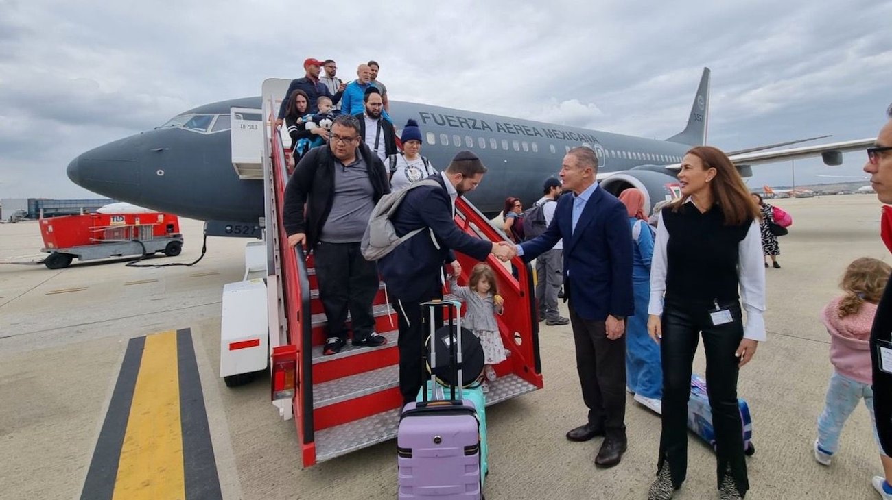 Reporta Gobierno que 720 mexicanos han salido de Israel