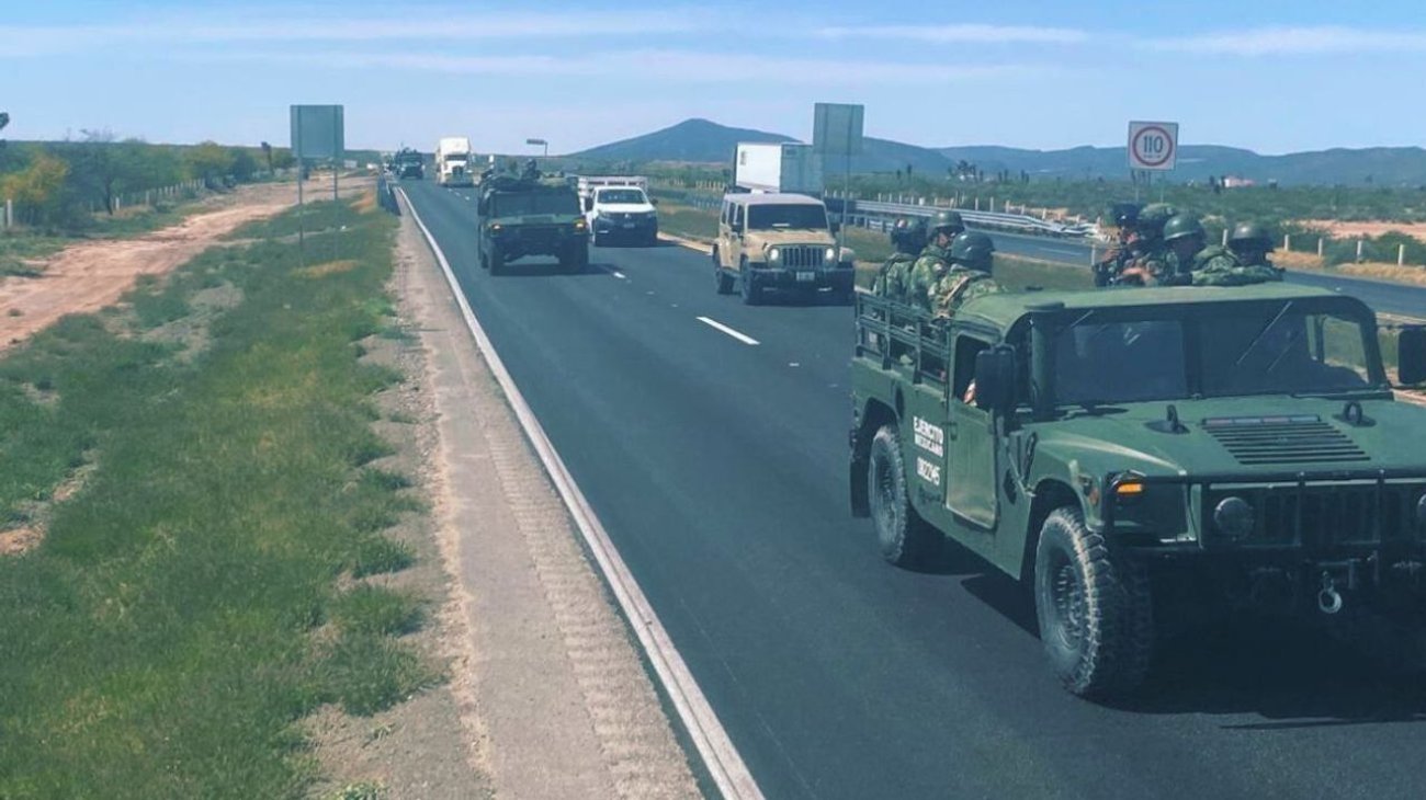 Llegan 300 militares a Nuevo León para reforzar seguridad