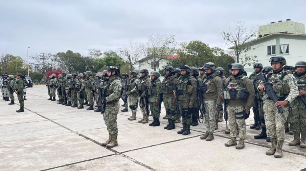 Llegan 300 militares a Victoria para reforzar la seguridad 