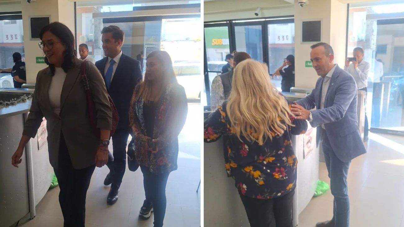 Llegan diputados a Tesorería para reunión del presupuesto