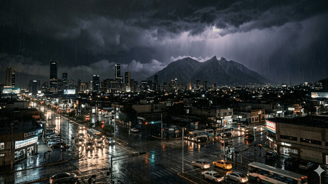 Prevén tormentas y descenso de temperatura en Monterrey