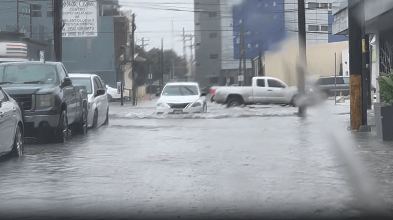 Fuertes lluvias causan inundaciones y daños en Matamoros