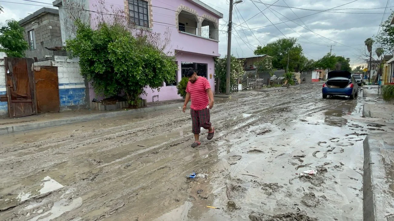 Dejan lluvias un fallecido y cuantiosos daños en Reynosa