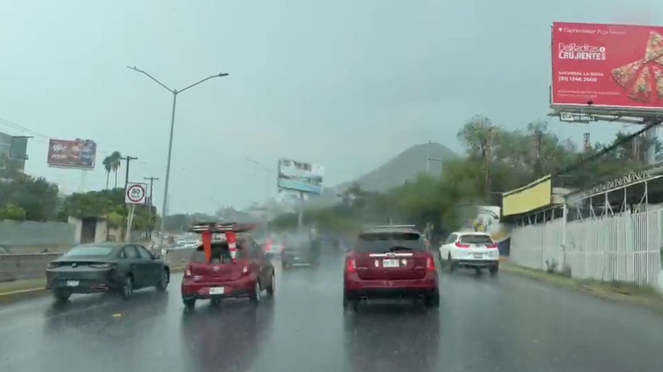 Prevén lluvias para esta tarde en área metropolitana y citrícola