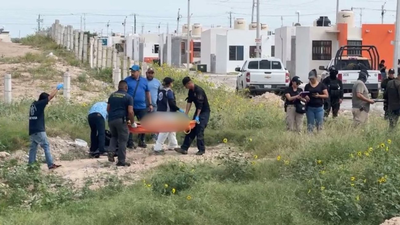 Localizan cuerpo de mujer en canal de aguas negras de Reynosa