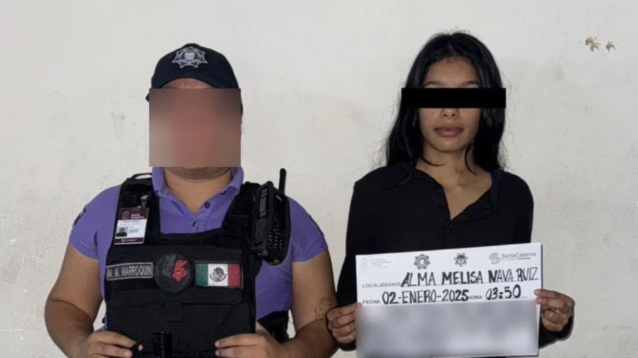 Hallan en Santa Catarina a menor desaparecida en Tamaulipas