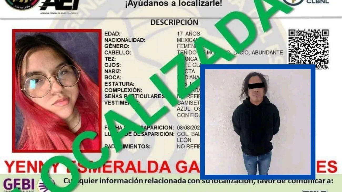 Encuentran a regia desaparecida en el Estado de México