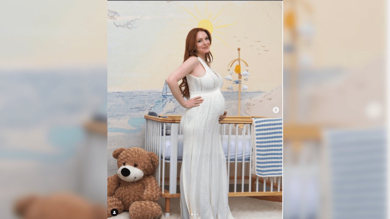Lindsay Lohan se convierte en mamá por primera vez