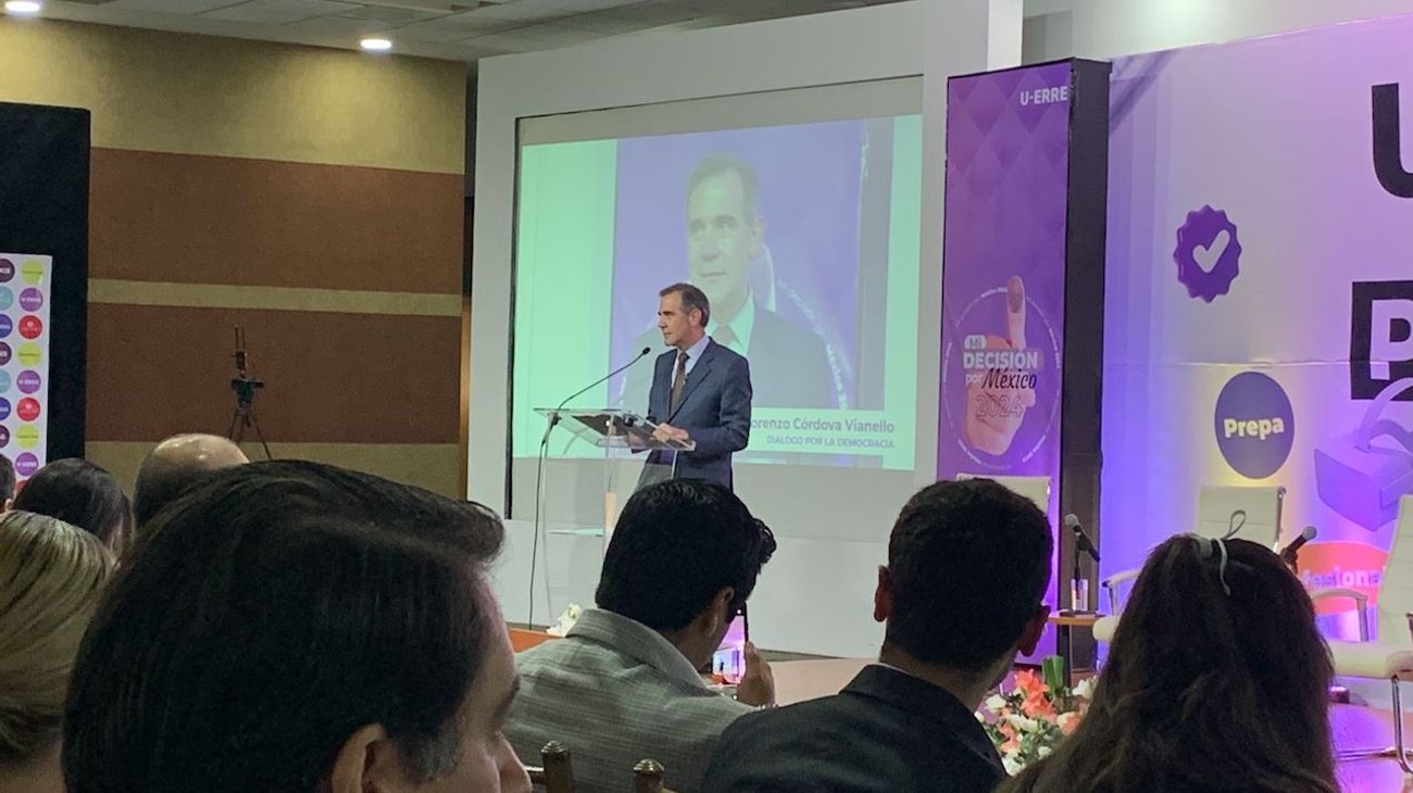 'Democracia en el país está en riesgo': Lorenzo Córdova