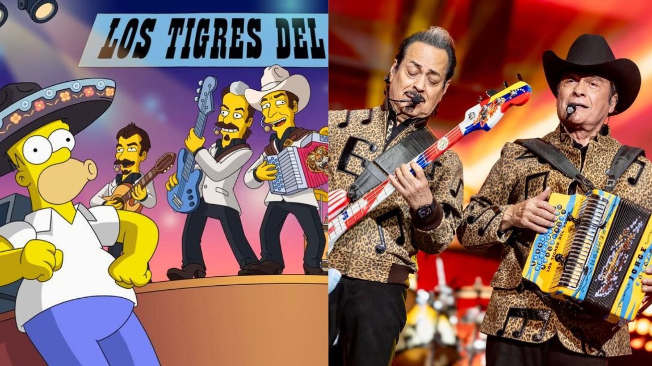 Los Tigres del Norte estrenarán corrido en 'Los Simpsons'