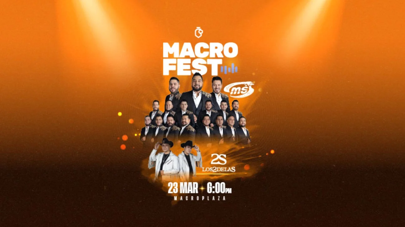 Retumbará Macroplaza con el primer Macrofest del año con Banda MS
