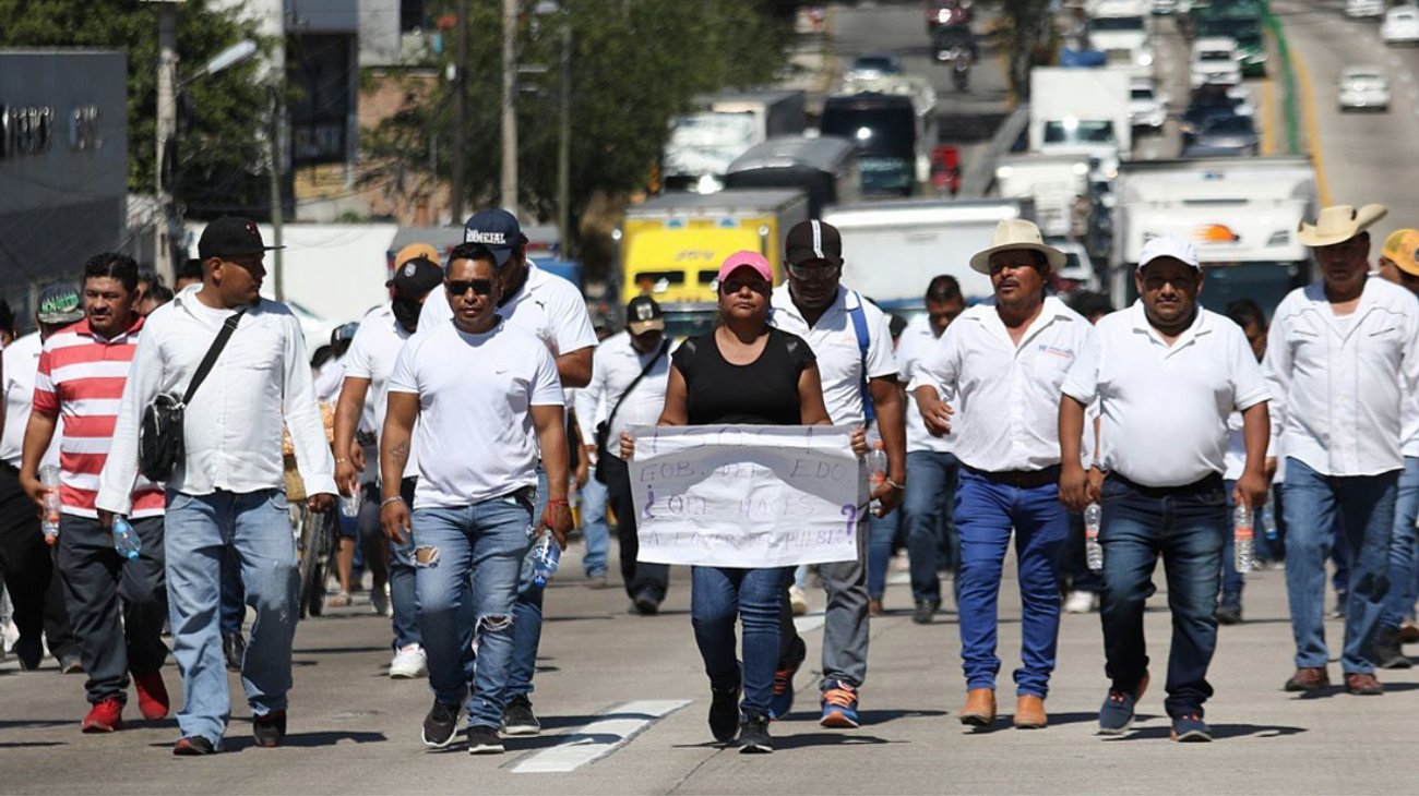 Transportistas protestan tras 4 asesinatos y amenazas