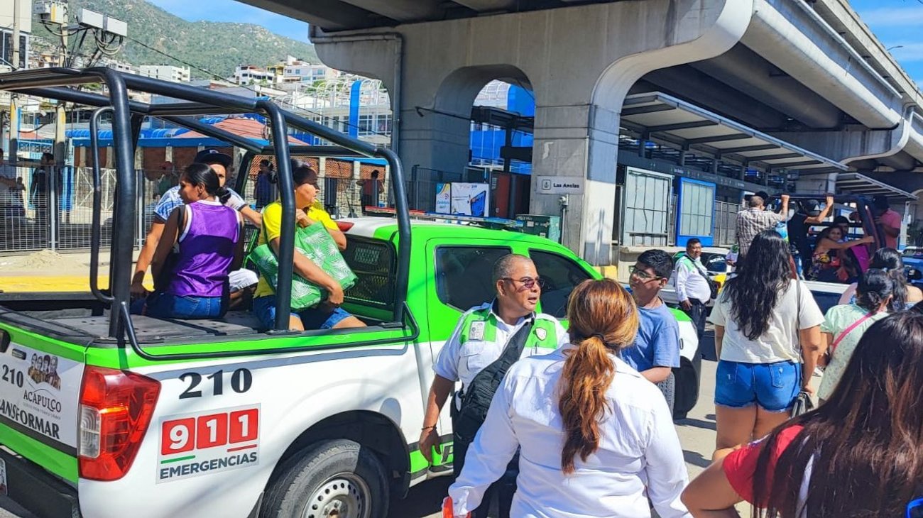 Suspenden transporte en Acapulco por ataque a terminal