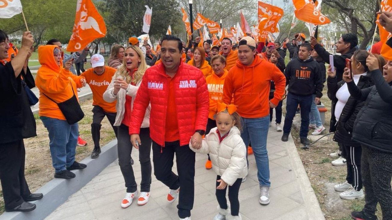 Nava: 'Vamos a ganar Santa Catarina, Congreso y Nuevo León'