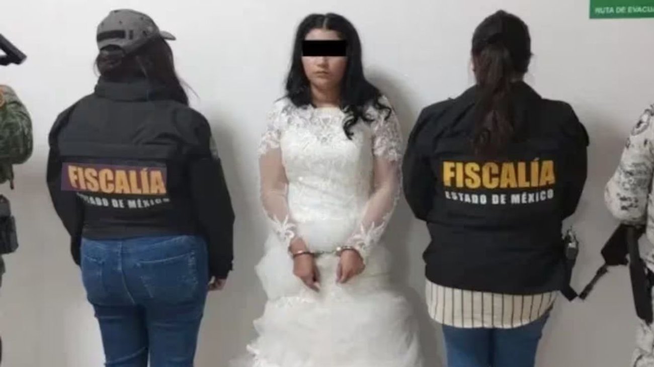 Detienen a novia el día de su boda por extorsión