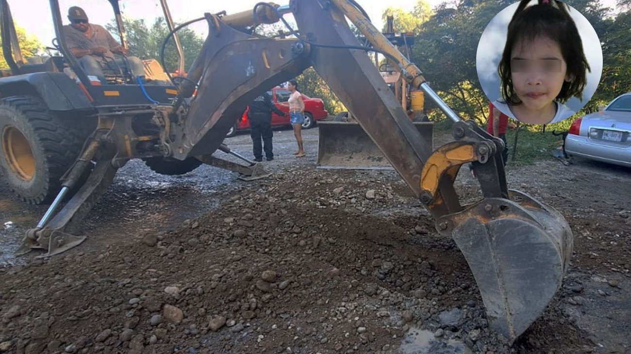 Madre se despide de su hija fallecida tras caer en coladera