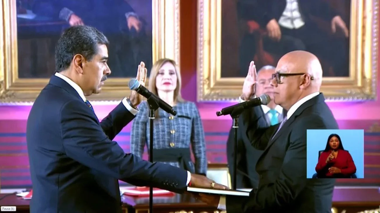 Jura Nicolás Maduro al cargo de presidente de Venezuela