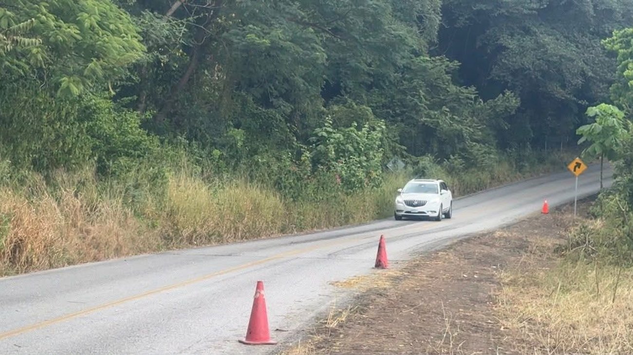 Quitan maleza en el tramo más peligroso de la Victoria-Mante