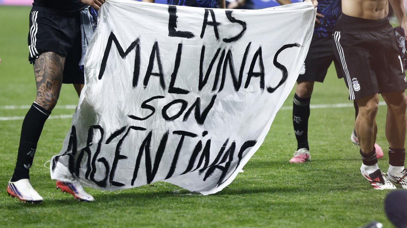 Londres: 'El Mundial puede no ser nuestro; las Malvinas sí'