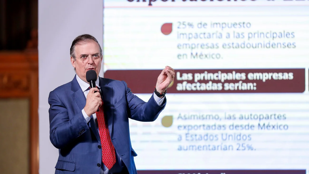 Se perderían 400 mil empleos en EUA por aranceles: Ebrard