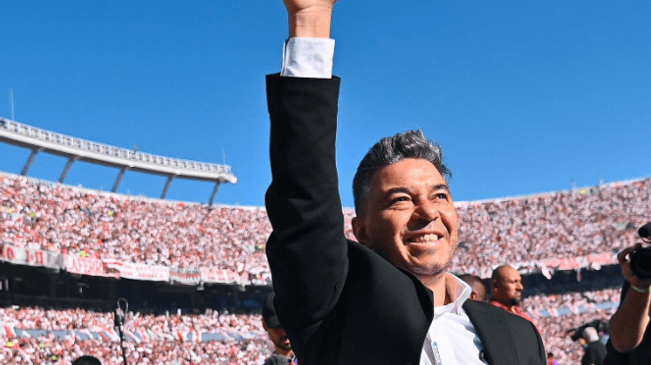 Marcelo Gallardo se despide del banquillo de River Plate