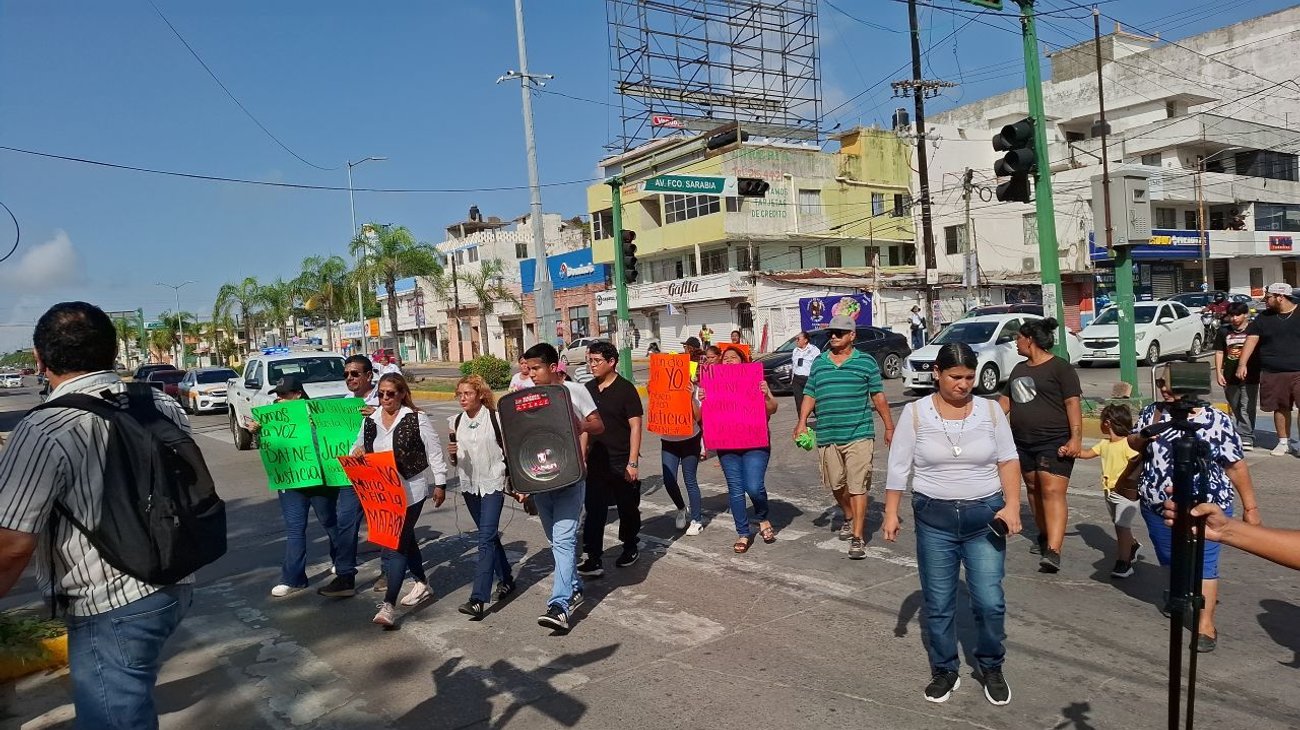 "¡Justicia para Dafne!" Marchan ciudadanos en Ciudad Madero
