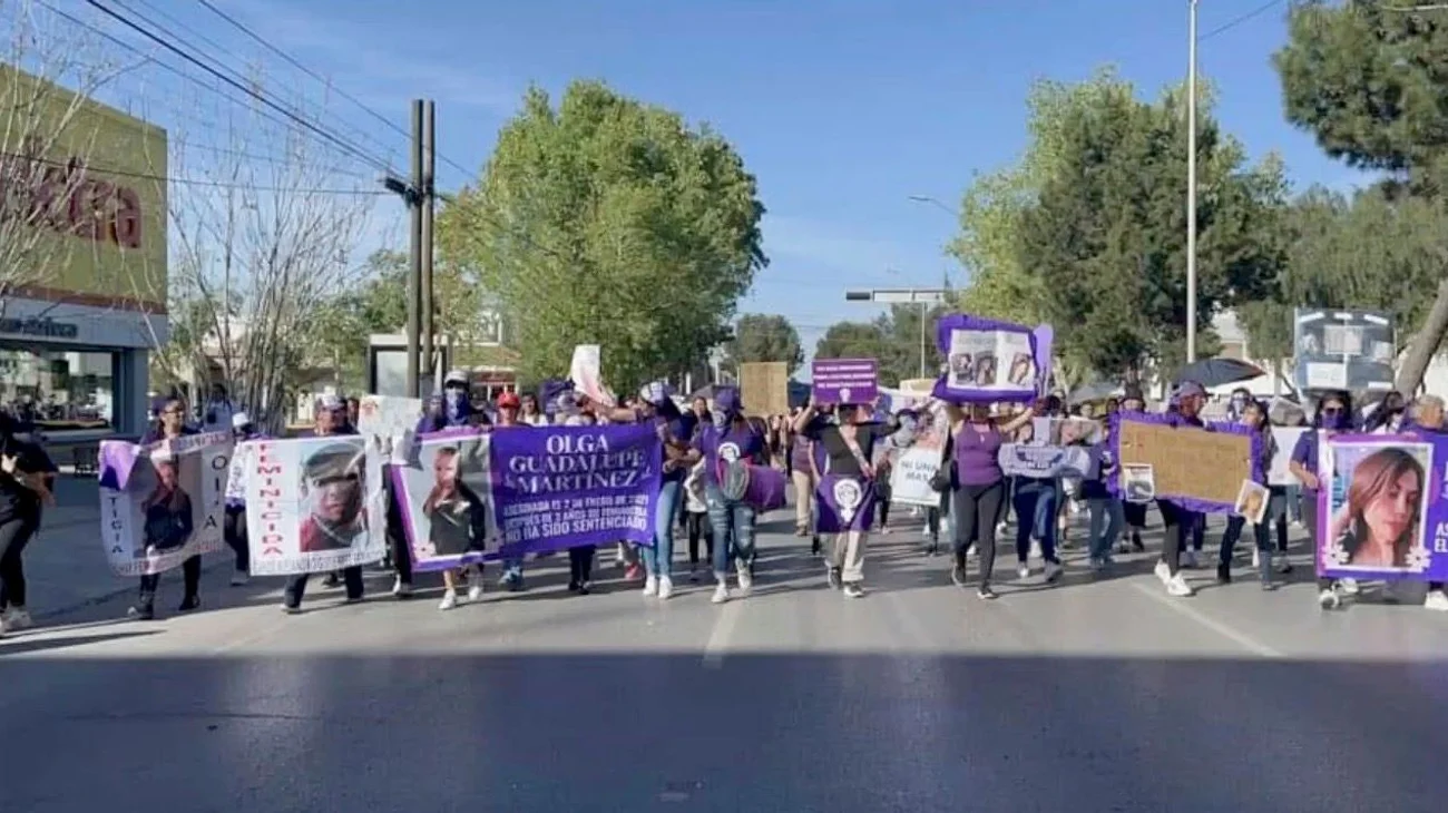 Cambia de ruta marcha feminista del 8M en Saltillo