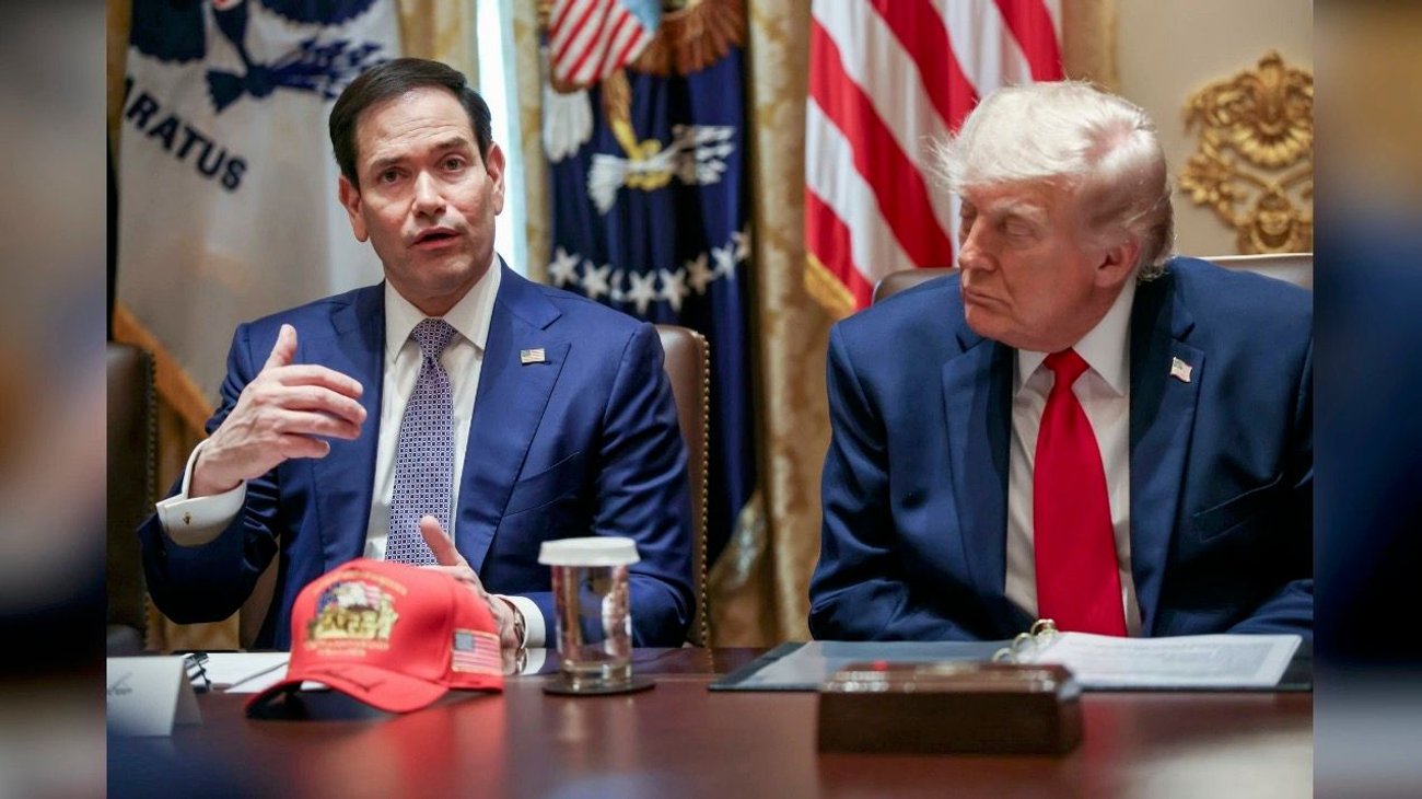 Nunca ha visto a Trump dormido en una reunión: Marco Rubio