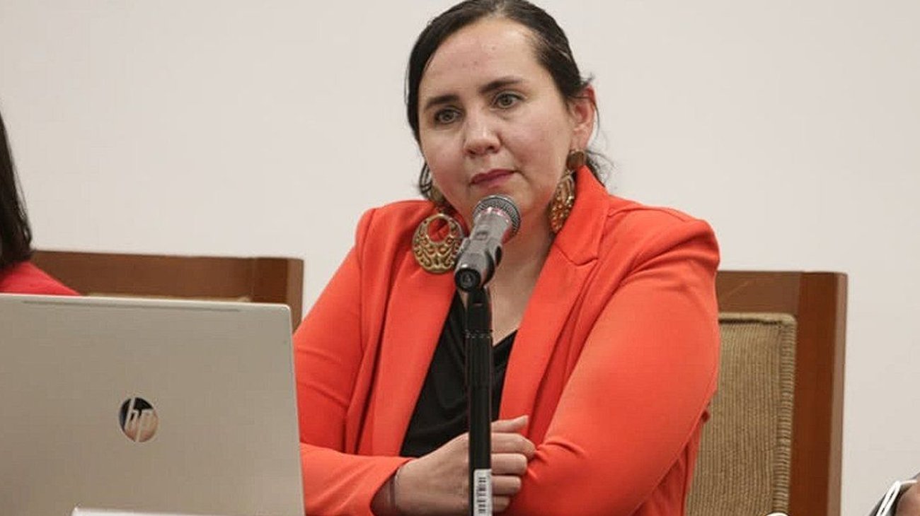 María Sol Salgado en Fiscalía especializada en desapariciones