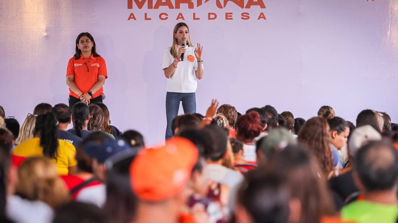 Mariana Rodríguez va por mejoras en zona sur de Monterrey