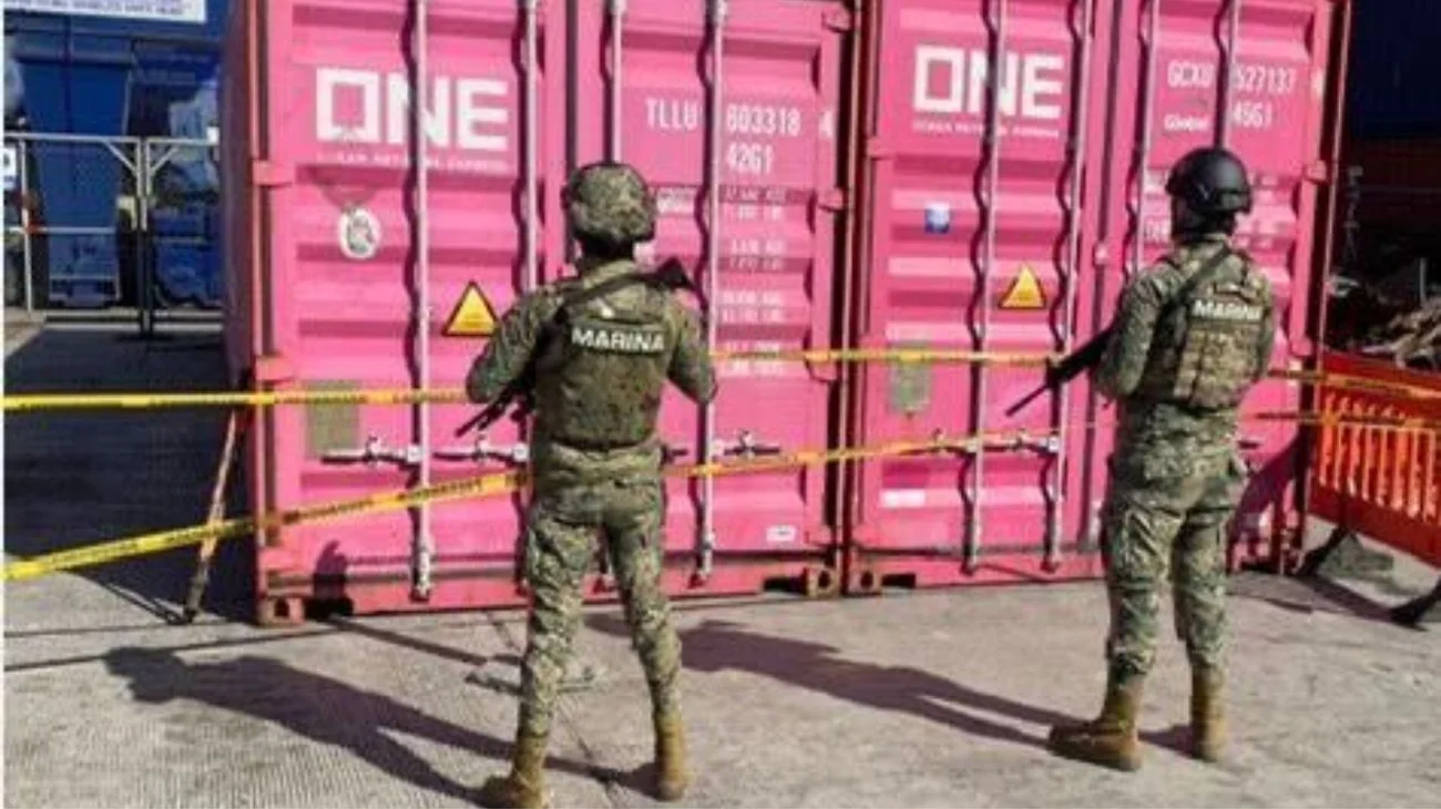 Marina asegura 350 kg de cocaína en Baja California