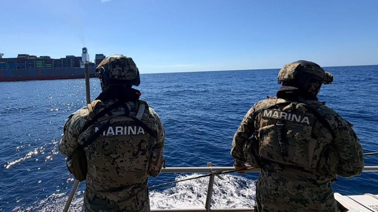 Marina recupera torpedo frente a las costas de Ensenada