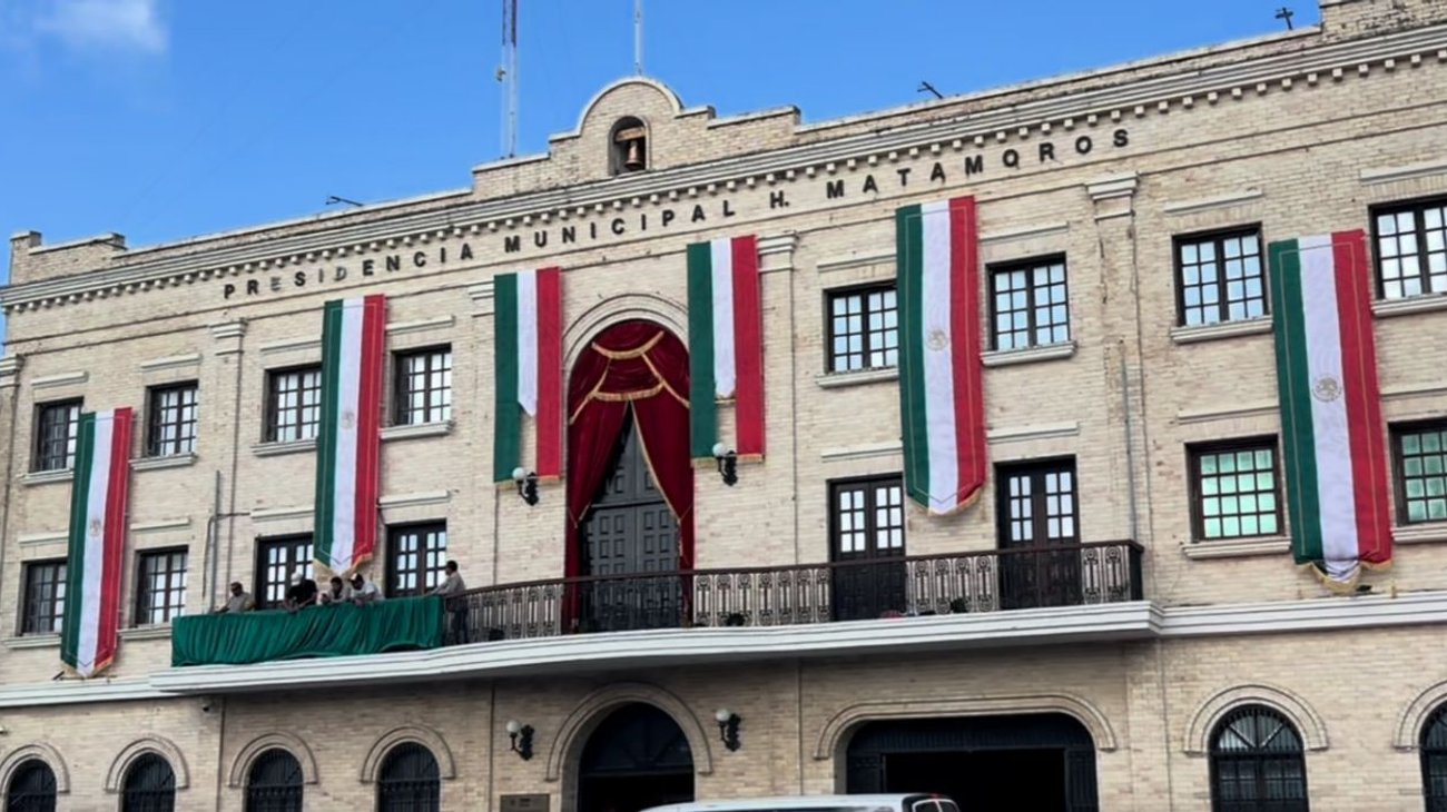 Matamoros inicia con ambiente patrio ante Grito de Independencia