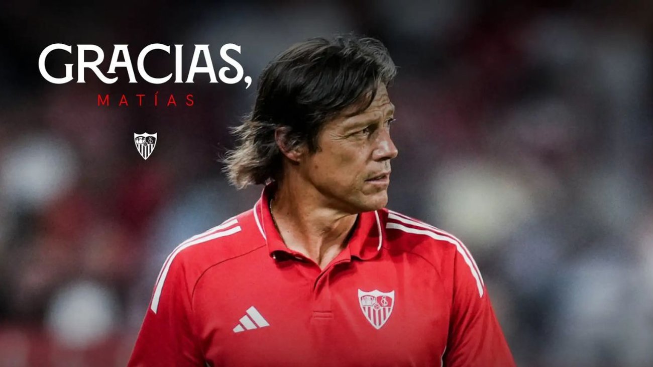 Destituyen a Matías Almeyda como entrenador del Sevilla