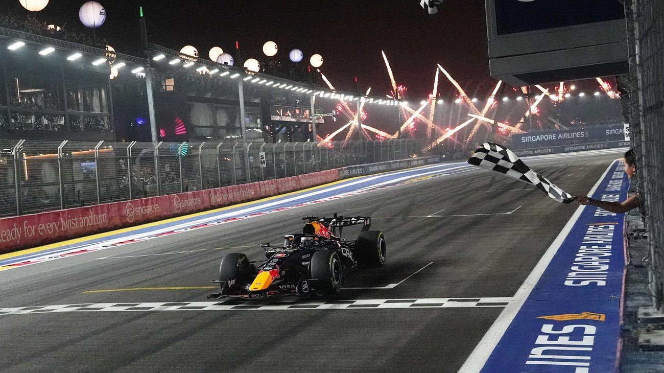 Max Verstappen conquista el Gran Premio de Singapur