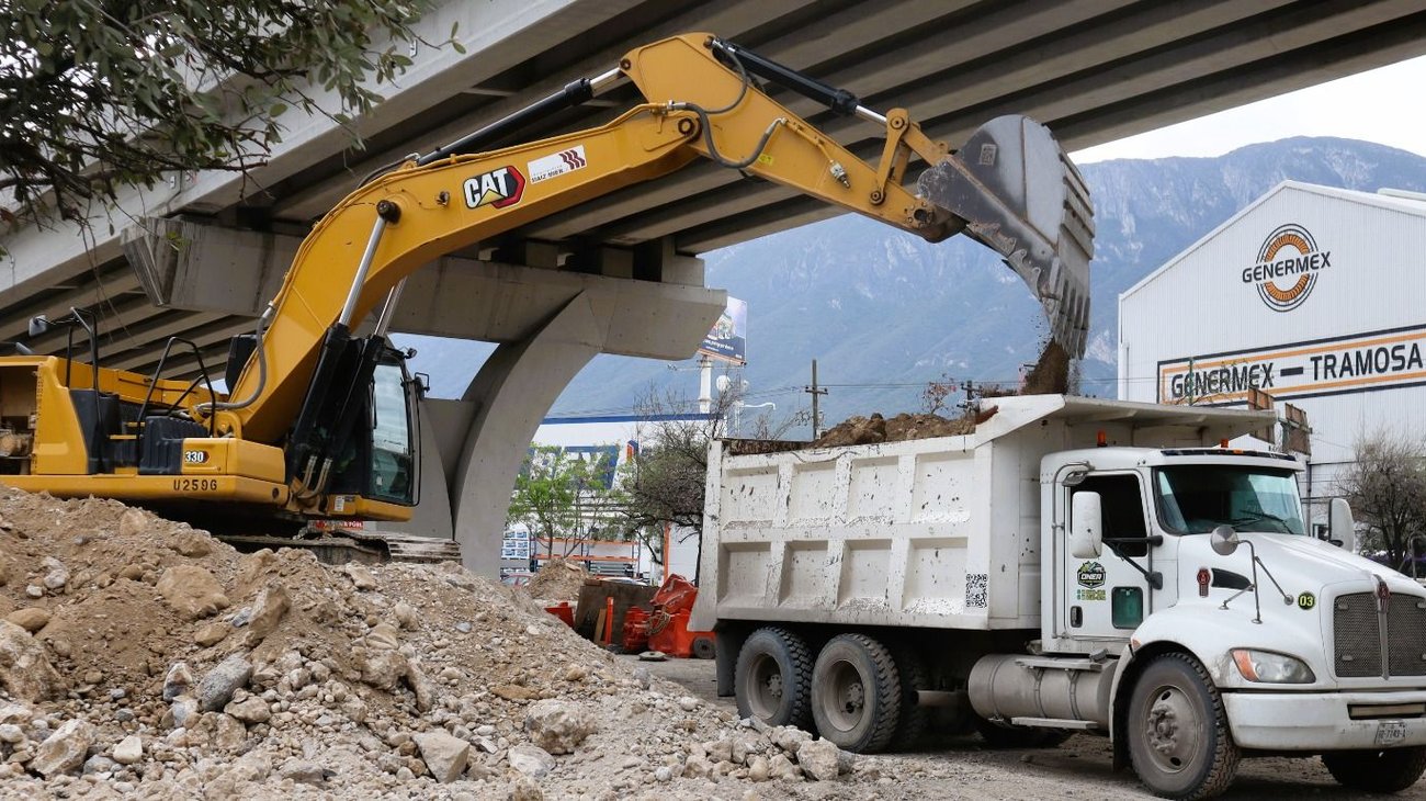 Avanza construcción de Mega Puente 2 en Santa Catarina