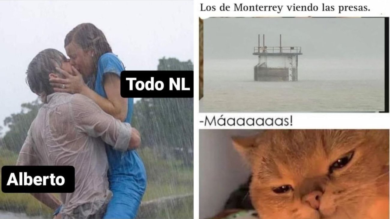 'Alberto' deja lluvias, memes y humor en Monterrey