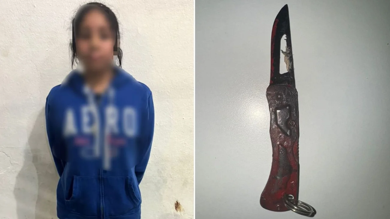 Amenaza con cuchillo a menor por hacerle un túnel