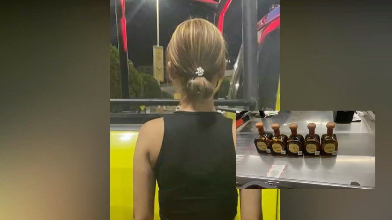 Detienen a menor por intentar robar 5 botellas de tequila