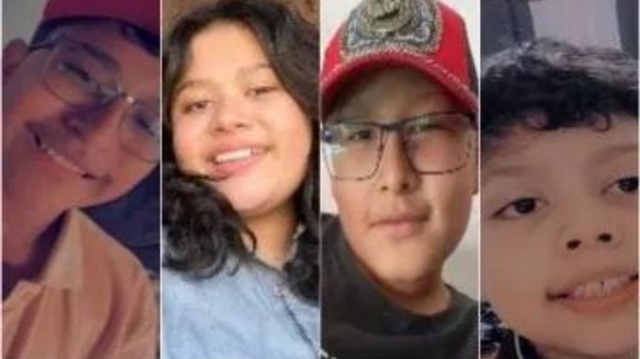 Se buscan 4 hermanos menores de edad desaparecidos