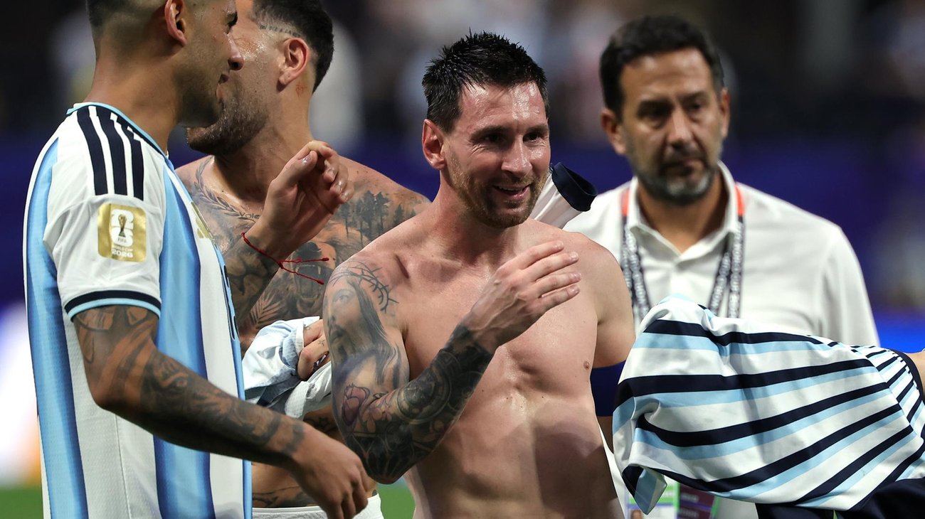 'Volvimos a sufrir muchísimo pero esto es el Mundial': Messi