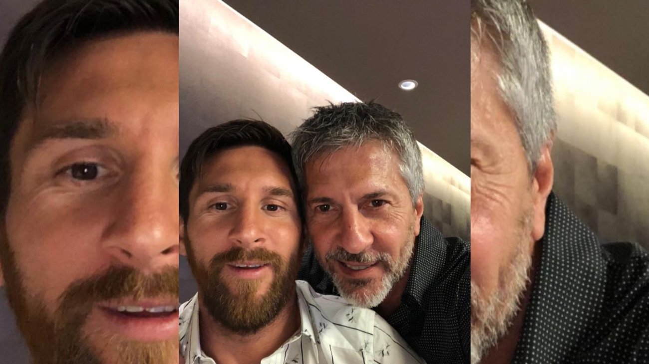 Llega Lionel Messi a Rosario para el último adiós a su padre