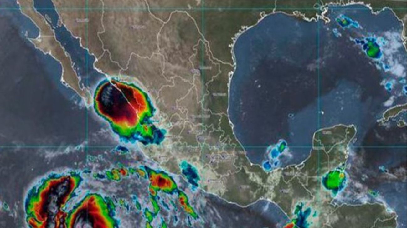 Alerta México por formación de ciclón en el Pacífico
