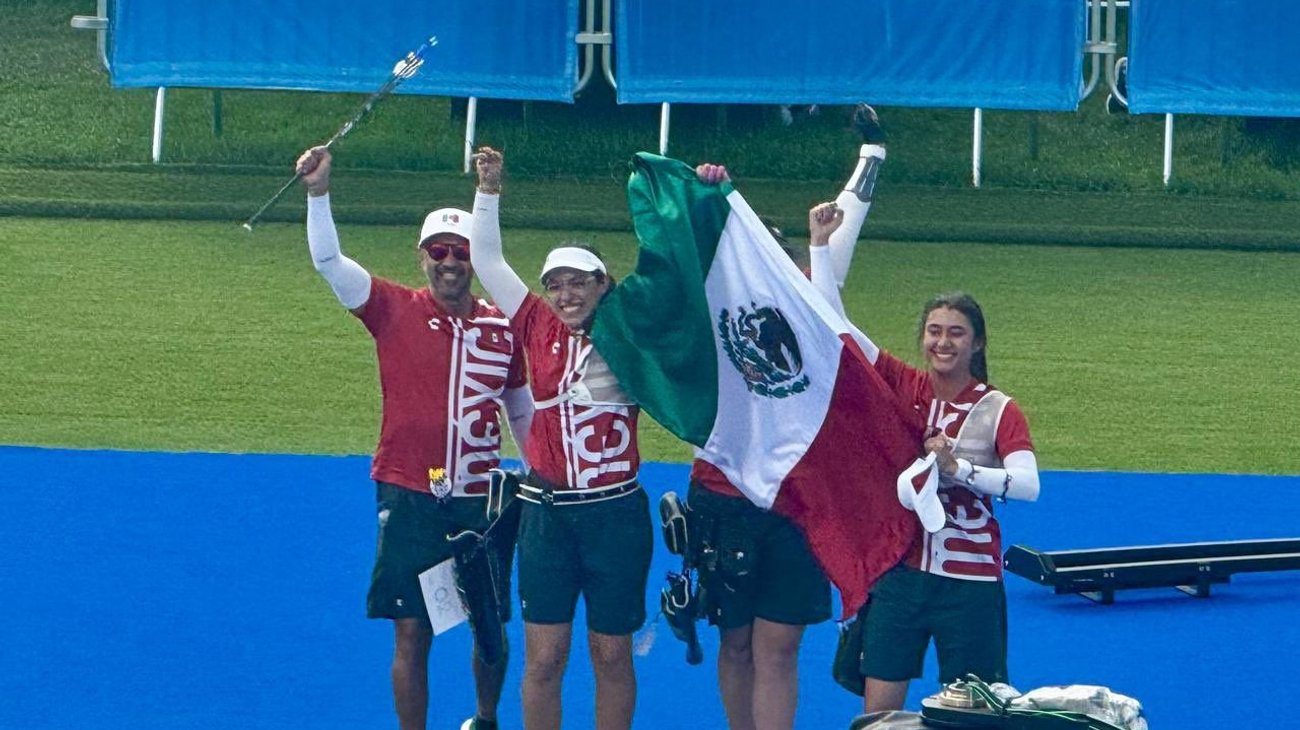 México, histórica medalla de bronce en equipos tiro con arco